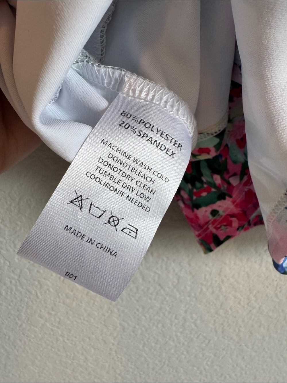 Acegolfs Botanical Floral Print Energy Silky 17" Ruffle Tennis Golf Skirt Size L - Picture 10 of 11